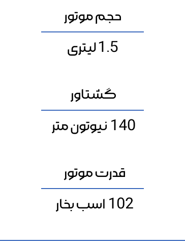 مشخصات فنی BAC X3